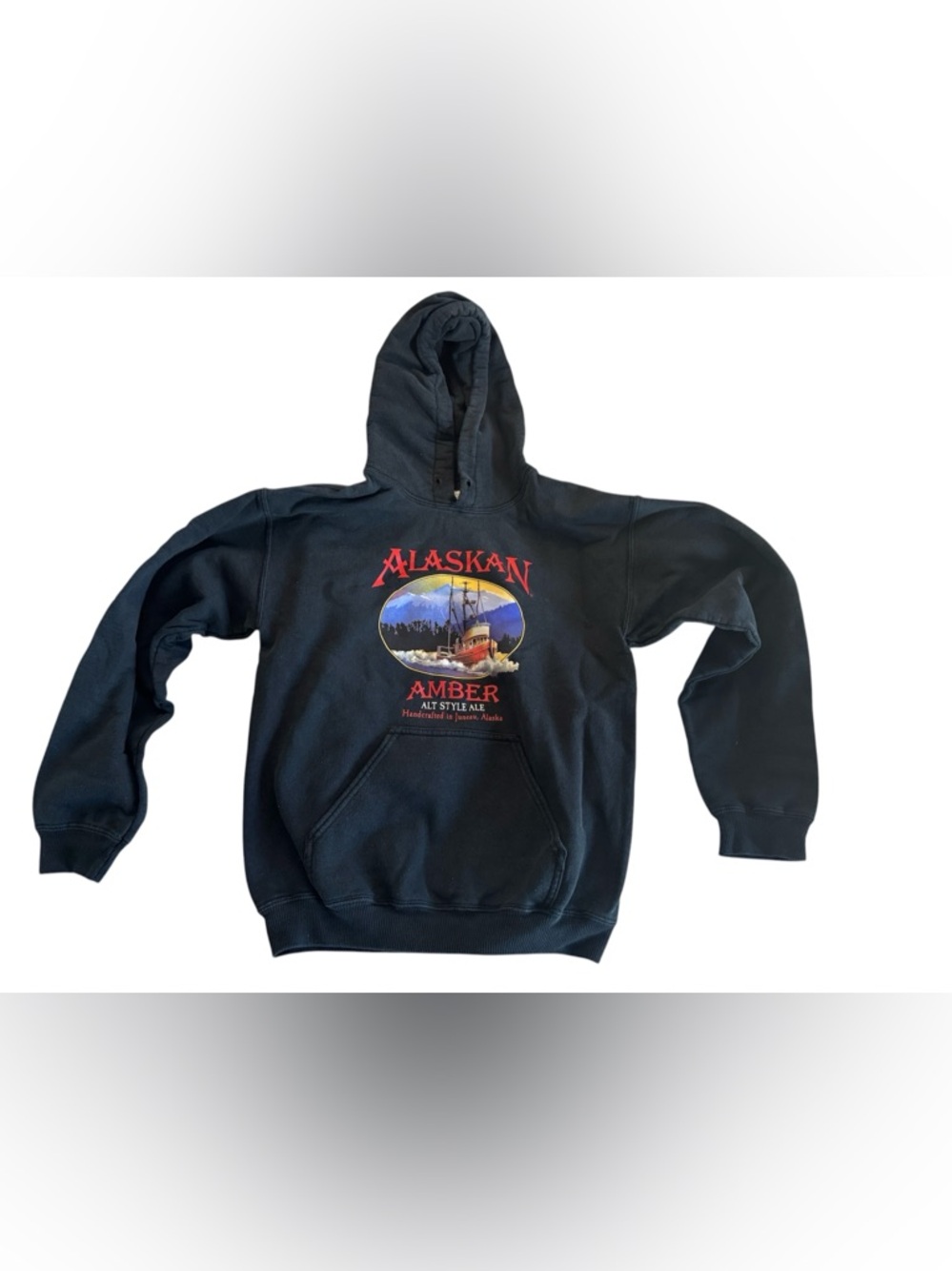 Alaskan Brewing Company Amber Ale Beer Hoodie Sweatshirt